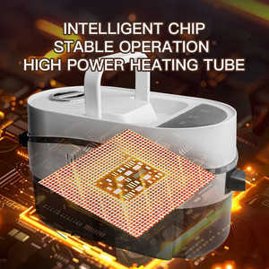 Limpiador a Vapor de Alta Temperatura para Descontaminación de Vidrio, Campana Extractora para Dormitorios Pequeños, Cumple con las Normas Europeas - Product Image 6