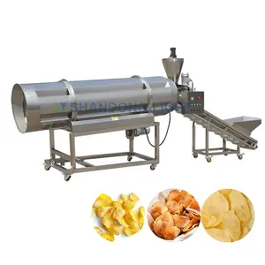 Thương mại ngọt ngào chip nhà sản xuất giòn khoai tây chiên sản xuất máy làm