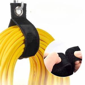 Dải đàn hồi lưu trữ hạng nặng với khóa Nylon treo dây buộc cáp tùy chỉnh tự dính móc vòng lặp có thể được sử dụng cho - Product Image 6