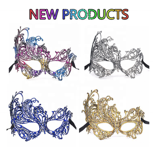 Máscaras de Encaje Sexy para <span class=keywords><strong>Mujer</strong></span>, Máscaras de Fiesta para Disfraces de Carnaval, Halloween, Venecianas, Regalos - Product Image 3