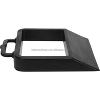 Cale de roue industrielle grande capacité en caoutchouc noir pour transpalette, modèle BTB-WH, marque BTB