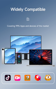 2.4 Ghz Kép Không Dây Lavalier <span class=keywords><strong>Microphone</strong></span> Ve Áo Tiếng Ồn Hủy Bỏ Mic Mini Micro Không Dây Cho Android IOS - Product Image 5