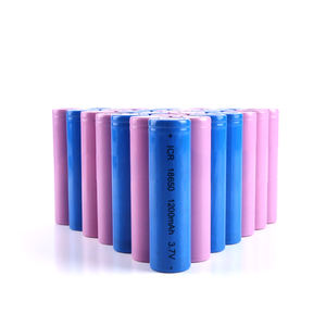Özelleştirilmiş toplu fiyat Icr <span class=keywords><strong>3</strong></span>.7V şarj edilebilir Bateria Litio 1200mah lityum iyon Li-ion pil hücresi 18650 - Product Image 1