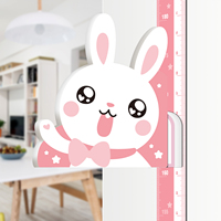 Autocollant mural 3D personnalisé pour cadeau, règle de mesure du tableau de croissance de bébé pour la décoration de chambre d'enfant pour l'industrie maternelle et infantile