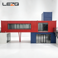 Kit Modulaire en Acier Préassemblé pour Maison Conteneur Plate, Idéal pour l'Auto-Construction Client et les Travaux d'Assemblage Préfabriqués