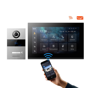 Kit de système d'<span class=keywords><strong>interphone</strong></span> intelligent GVS <span class=keywords><strong>avec</strong></span> moniteur intérieur et station extérieure pour le contrôle d'accès aux portails - Product Image 1
