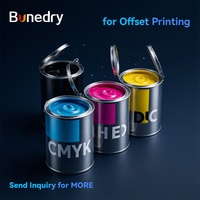 Encre d'impression offset éco-solvant CMYK Bonedry pour BD-130X 1 kg pour l'impression d'emballages
