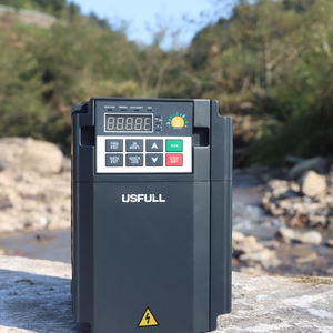 USFULL 최고 판매 태양 펌프 인버터 5.5kw 7.5kw VFD MPPT 모두 지원 AC 및 DC 입력 220v 380v 1 단계 3 단계 TUV CB CE - Product Image 3