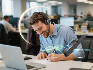 Auriculares con Cancelación de Ruido con Base de Carga, Batería de 250 mAh, 26 Horas de Tiempo de Conversación, Estilos Más Vendidos en las Principales Plataformas - Product Image 6