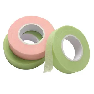 Japanese Tape Pink Gentle Lash Extension Tape Under Eye Pads Paper For Sensitive Eyes With Special Holes Lash Extension Tape
