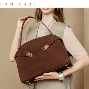 Sac à main <span class=keywords><strong>rigide</strong></span> de luxe léger de style coréen vintage, sac à bandoulière unique, sac à main spacieux structuré, nouveau modèle 2025 - Product Image 2