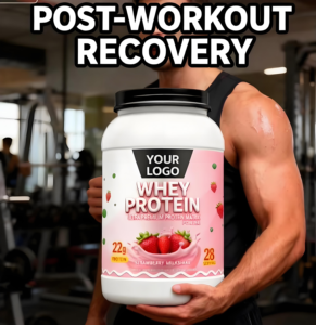 QingNuan, Proteína de Suero en Polvo, Suplemento Proteico para Adultos, Hombres y Mujeres, Sin Azúcar, Bajo en Carbohidratos, Crecimiento Muscular Natural - Product Image 4