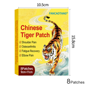 Patches de Ervas Naturais Tiger Chineses para Alívio da Dor Corporal, Ativadores de Sangue, Produtos de Cuidado Corporal para Idosos - Product Image 1