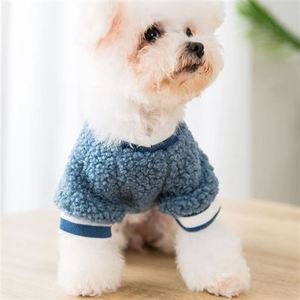 Sweat-shirt d'hiver pour animaux de compagnie, sweat-shirt à capuche rembourré pour petits chiens, Bichon Frise, Pomeranian, vêtements d'automne et d'hiver pour chiots - Product Image 2