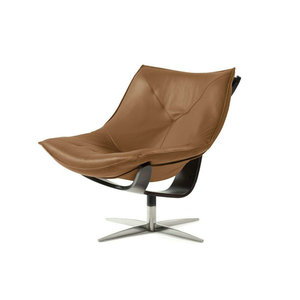 Muebles de Sala de Estar de Alta Gama, Sillón Reclinable Giratorio de Metal de Diseño Moderno, Sillón Europeo para Sala de Estar, para Villa y Bar - Product Image 4