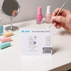 Adesivi con strass brillanti ILAN 39016-1 per decorazioni nail art - Product Image 2