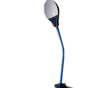 Support de lampe en céramique pour machine-outil, éclairage de travail E27 12V 36V DC portable, ampoule halogène en plastique bleu, lumière blanche - Product Image 1
