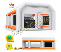 Tente de garage gonflable portable sur mesure pour voiture, facile à installer, abri de protection pour voiture, tente de stationnement