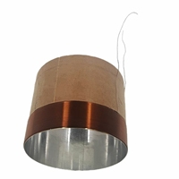 Accessoires pour haut-parleur de subwoofer à diaphragme ASV de 74,5 mm avec bobine mobile et diaphragme en titane pour haut-parleurs 3404, boîtier en plastique 5W