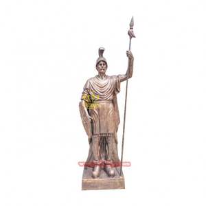 Luxe extérieur jardin rue paysage Design Antique Bronze soldats Statue <span class=keywords><strong>Rome</strong></span> antique placage découpé gravure Souvenir - Product Image 2