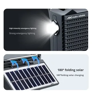 XC-099BTS วิทยุฉุกเฉินพลังงานแสงอาทิตย์ AM/FM/SW 5000mAh ไฟฉาย LED เครื่องรับสัญญาณแบบพกพาสำหรับกลางแจ้ง - Product Image 6