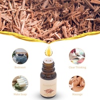 Fournisseurs d'Huiles Essentielles Album de Santalum Brut Huile Essentielle Végétale 100% Pure Naturelle Bois de Santal Blanc Indien en Vrac