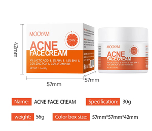 Crème Rapide Anti-Acné aux Herbes, Contrôle du Sébum et des Taches, Élimine les Boutons, Crème <span class=keywords><strong>Visage</strong></span> à l'Acide Salicylique BHA - Product Image 6