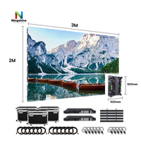 Su Geçirmez IP65 5500 Nit HDR10+ Konser Kilise Stadyum Video Duvar Paneli P2.97 P3.91 3.91mm Dış Mekan LED Ekran