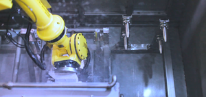 Nouvelle machine de nettoyage industriel haute pression à quatre robots, boîtier de transmission et corps de soupape, Shimada Big Bird CLH 3000-5000W - Product Image 6