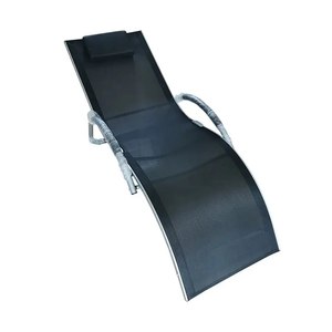 Chaises de piscine en aluminium robuste, chaises longues de plage pour la natation - Product Image 2