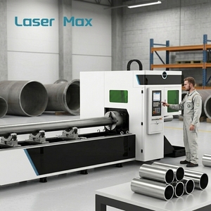 Sistema de Corte Láser de Alta Potencia de 12000W, Cama Extra Larga de 12.5m, Rango de Sujeción de 230mm para Producción en Masa, Totalmente Cerrado - Product Image 1