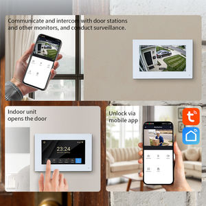 <span class=keywords><strong>Videoportero</strong></span> Inteligente con <span class=keywords><strong>WiFi</strong></span> de <span class=keywords><strong>2</strong></span> <span class=keywords><strong>Hilos</strong></span> para Edificios de Apartamentos - Sistema de Intercomunicación de Video para Entrada - Product Image 3