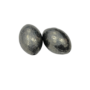 Plombs de pêche en forme d'œuf, plombs plombs en plomb de type balle, 0,25 oz, 1 oz, 1,5 oz pour la pêche au bar, la pêche au drop shot, la pêche en eau douce et salée, matériel de pêche - Product Image 1