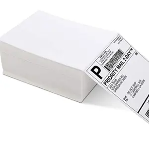 4x6 इंच शिपिंग बिलटी लेबल थर्मल पता बारकोड लेबल a6 थर्मल लेबल स्टिकर कंपनी के लोगो के साथ पैकिंग टेप