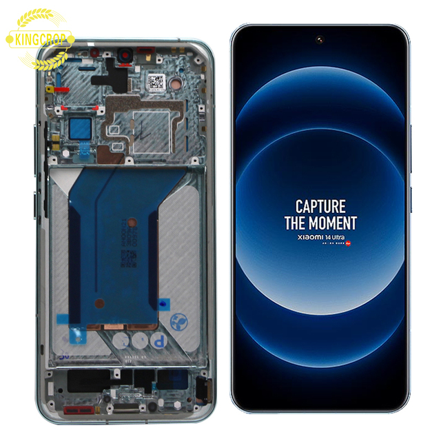 For Xiaomi 14 Ultra Pro Display, for Xiaomi 14 Ultra Pro Screen Replacement, for Xiaomi 14 Ultra 14 Pro 14 LCD With Frame Parts