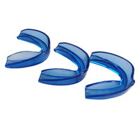 Protège-dents de sport en EVA de qualité alimentaire en gros, accessoires de boxe, protection dentaire, couleur et logo personnalisés, tailles L/M