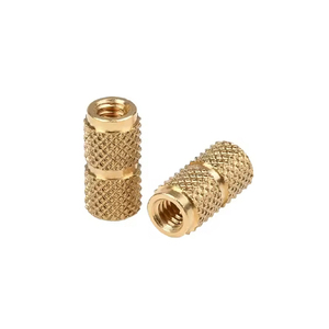 Tiêm đúc đồng chèn thông qua chủ đề Knurled Đồng chèn NUT - Product Image 6
