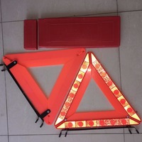 AWAS Ensemble de triangle d'avertissement réfléchissant pour la sécurité routière Offre Spéciale 43*43*43cm Prix bon marché Matériau réfléchissant Panneau d'avertissement Chine chaude
