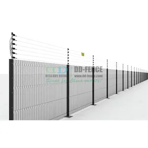 High Voltage Pulse Electric Fence, Intrusion Prevention, Block and Alarm