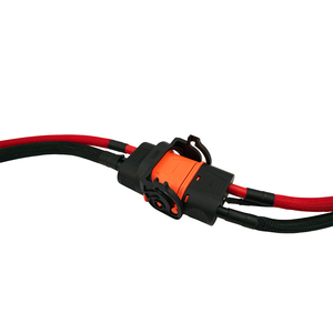 ขั้วต่อกระแสสูง QS13 300A พร้อมสายเคเบิล ชุดสายไฟ ปลั๊กไฟแบบตัวผู้และตัวเมีย ปลั๊กจ่ายไฟสำหรับเครื่องบิน ปลั๊กจ่ายไฟสำหรับแบตเตอรี่สำรอง - Product Image 2