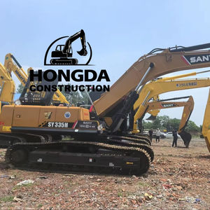 Excavadoras originales SANY SY335 2023, máquina en buenas condiciones a la venta, excavadora sobre orugas DPF 90%, nueva, 33 toneladas - Product Image 1