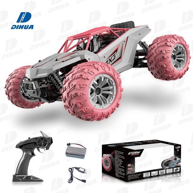 2.4G 4 Channels 1/14 Scale High Speed Remote Control Car 36KM/H RC Buggy 4x4 Off Road All Terrain Alloy Vehicle for Adults Kids