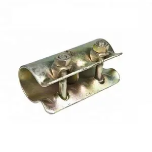 Steel Scaffold <strong>Clamp</strong> in <strong>Ladder</strong> Scaffolding Parts Sleeve Coupler Galvanized Scaffolding Coupler Weight - Product Image 1