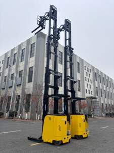 Montacargas Eléctrico de Doble Profundidad EVERLIFT CQD16, 1.6 Toneladas, Elevación de 6 Metros, Mástil de 3 Etapas, Apilador de Almacén de Alta Densidad - Product Image 2