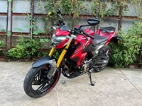 Haojue DR300 Moto Rétro de Route à Essence pour Commuters et Tout-Terrain