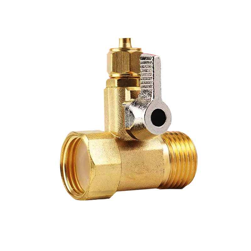 Детали для водоочистителя ro, аксессуары для фитингов для крана, 1/4 разделенный Трехходовой постоянный металлический шаровой клапан