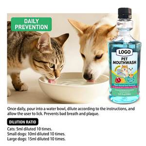 Produit de nettoyage <span class=keywords><strong>pour</strong></span> animaux de compagnie, nettoyage des dents, eau fraîcheur addictive, désodorisation <span class=keywords><strong>pour</strong></span> chiens et chats, éliminateur de tartre premium - Product Image 2