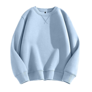 Sweat-shirt unisexe Yingtenidi 220 g/m² en molleton polyester-coton uni, coupe classique, logo imprimé en sérigraphie sur le devant, écologique - Product Image 1