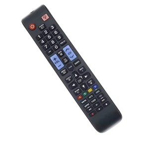 Télécommande Smart TV AA59-00580A sans fil 433 MHz, remplacement de piles AAA pour Samsung UN50P200 LN43D600 QN50G600 - Product Image 1