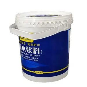 Paint Bucket Suppliers Plastic Round 20 30 Liter Custom Printed Paint Buckets For Sale